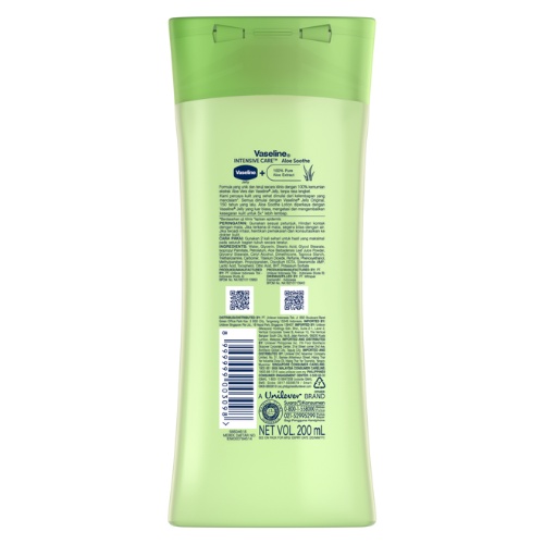 Vaseline Lotion Intensive Care Aloe Soothe 200Ml