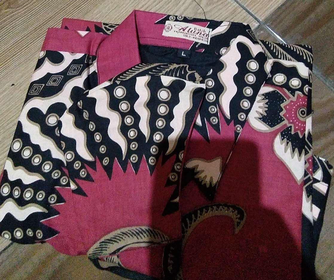 Batik Alisan Pria Lengan Panjang Premium Solo Modern Slimfit Aluna Prabuseno 070