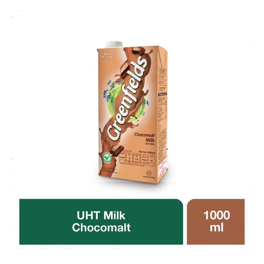 

GREENFIELDS SUSU COKLAT UHT CHOCOMALT MILK 1L