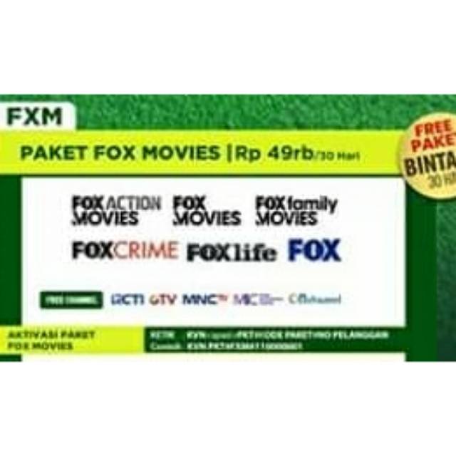 Paket Fox Movie K Vision