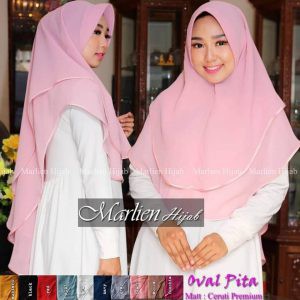 

D ANATA Hijab Oval Pita - SG-OVAL-PITA