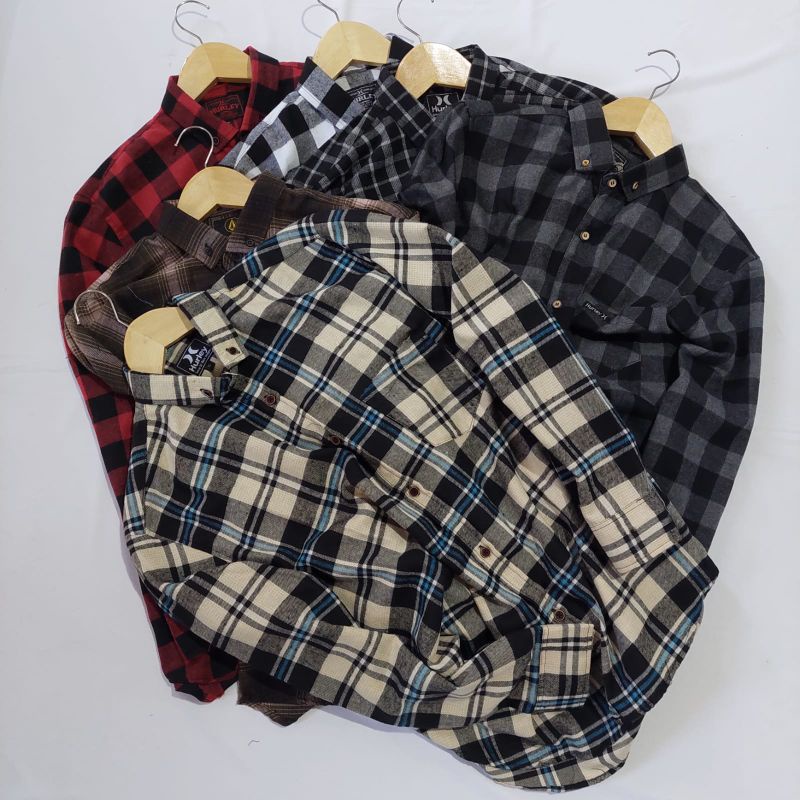 baju flanel kualitas premium terlaris