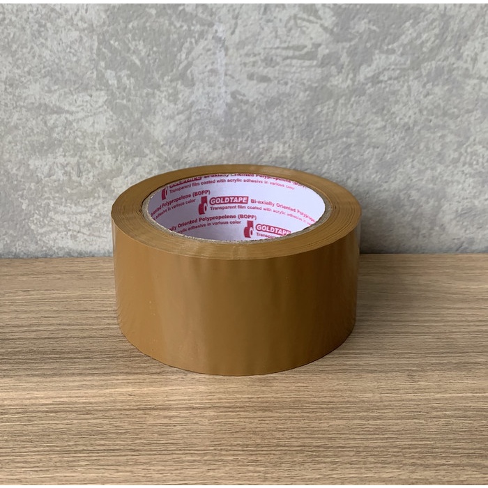 

Gilaa!!! Lakban Coklat Gold Tape 2" 48Mm X 90 Yard Sale!!!