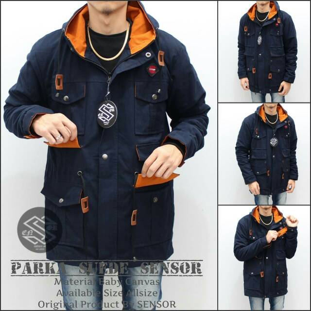  PARKA  COWOK PRIA THE BOJIEL MAROON NAVY HITAM  MOCA ABU 