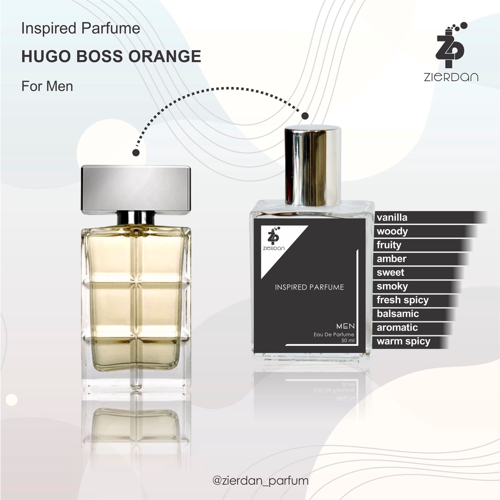 Zierdan Inspired Parfum Hugo Boss Orange Men Parfume Farfum Minyak Wangi Tahan Lama Pria Cowok