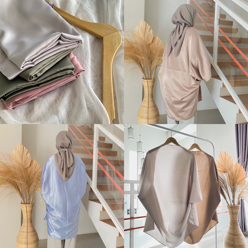 SALE [READY] - OUTER SCARF POLOS / OUTER SATIN / SATIN SCRAF