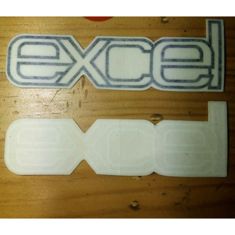 stiker logo emblem tepong tempong vespa excel original danmotor