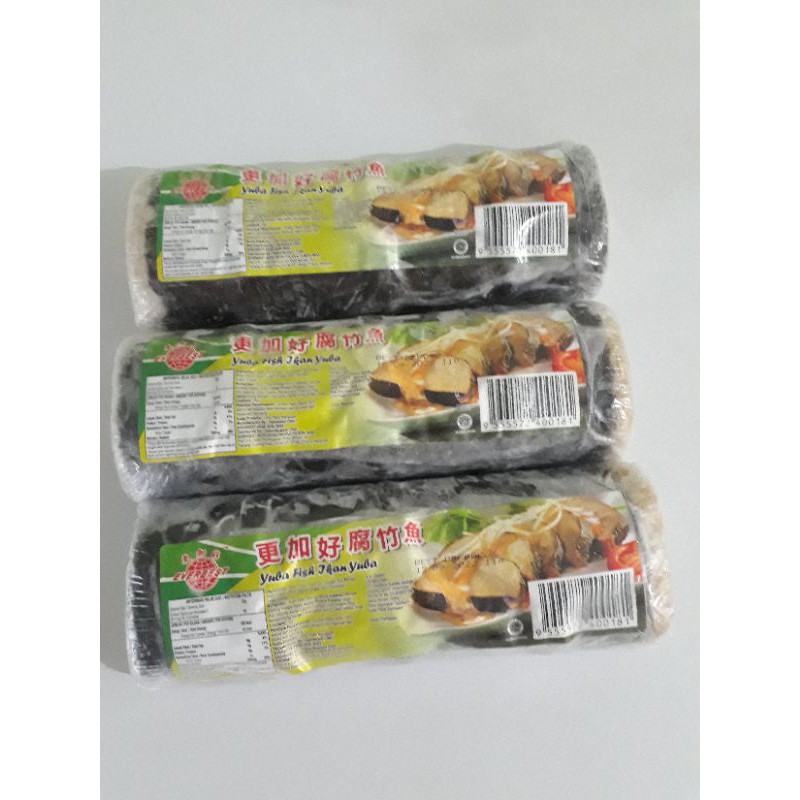 

Everbest Yuba Fish 500gr / Ikan Analog Vegetable Vegetarian