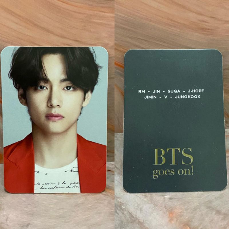 BTS Official Dicon Goes On Photocard PC Taehyung Tae V 101 zoom bunga