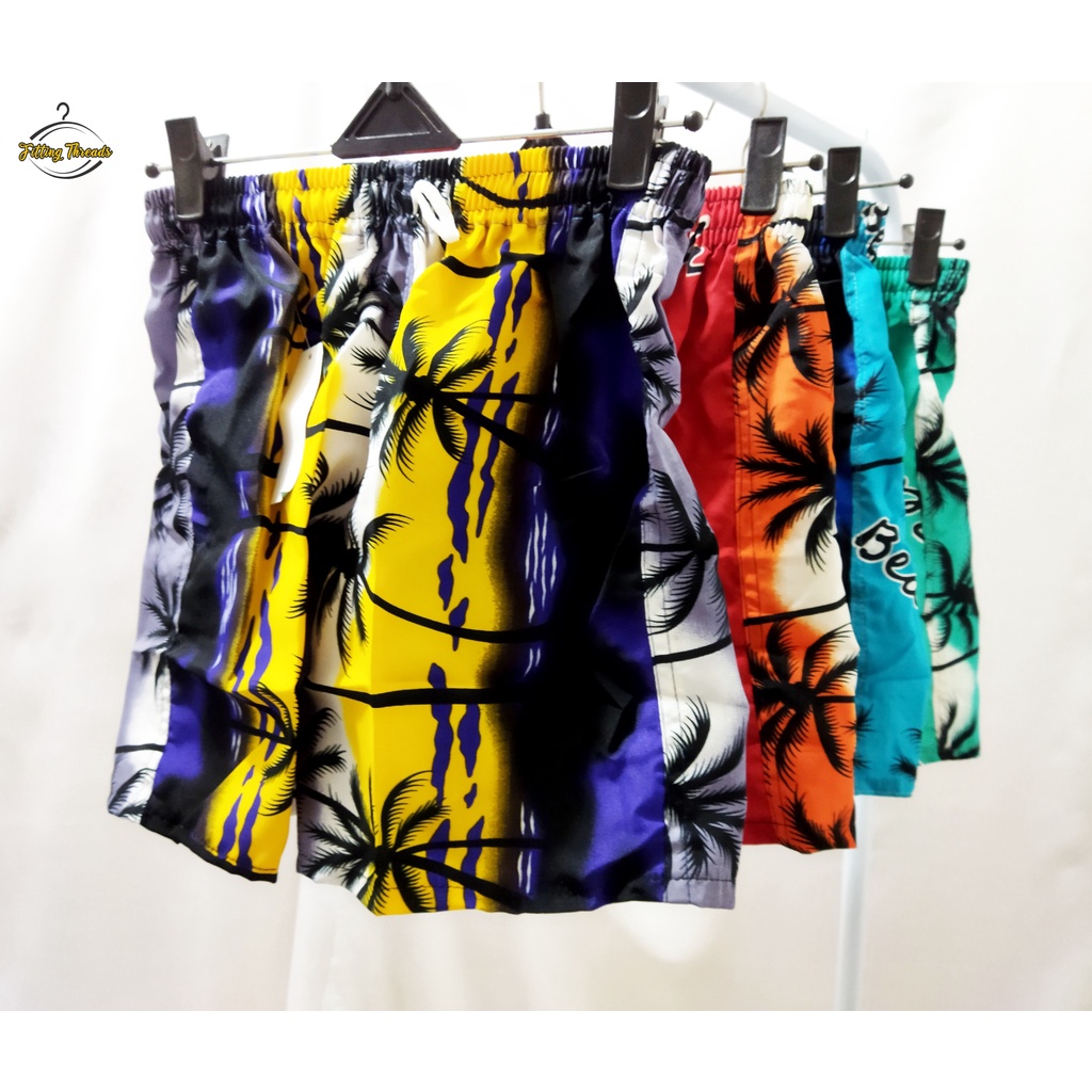 Celana Pantai Hawai Anak Remaja Dewasa / Celana Kolor Motif / Celana Pendek Boxer Harian Unisex / Celana Bali