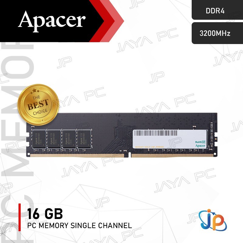 Memory Apacer Value DDR4 PC25600 3200Mhz 16GB Ram