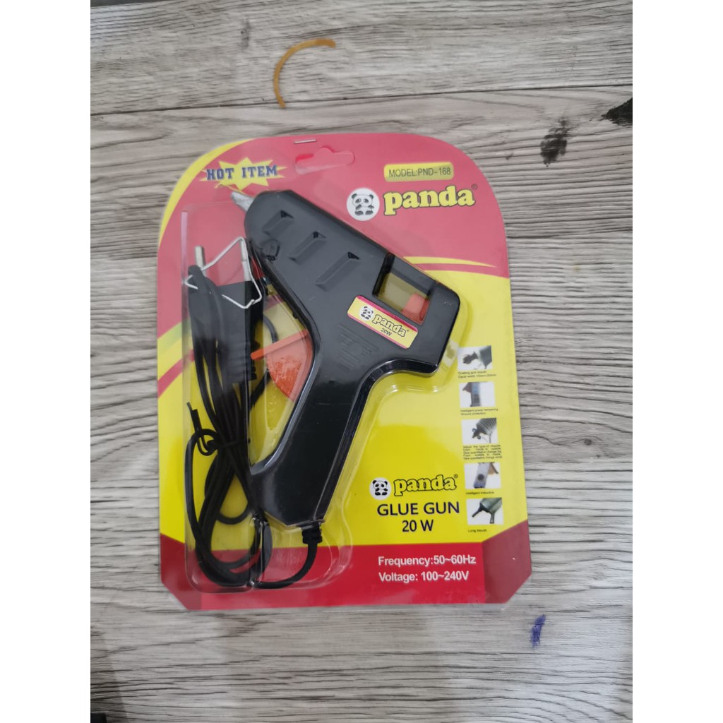 Lem Tembak Mini PANDA 20W Glue Gun PANDA