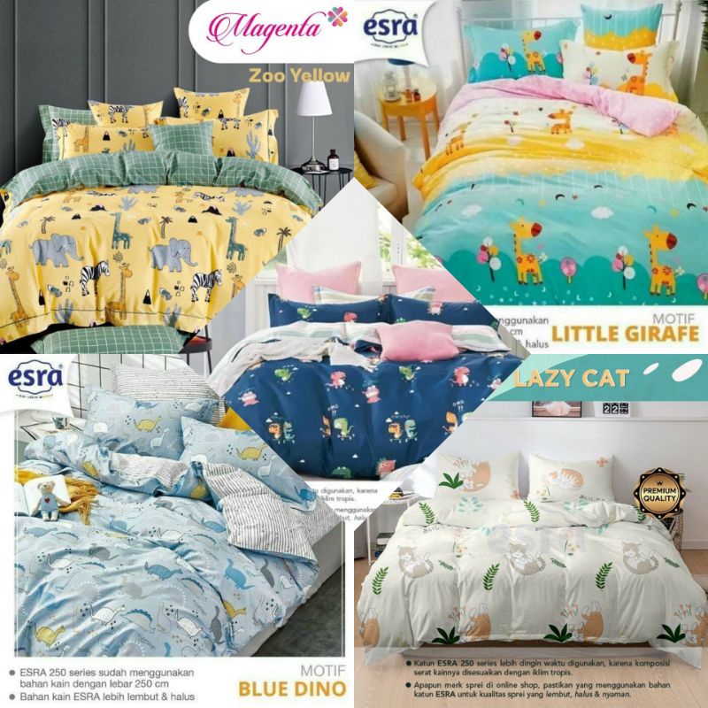 Sprei Katun Lokal Homemade*Esra Colection Motif Anak*