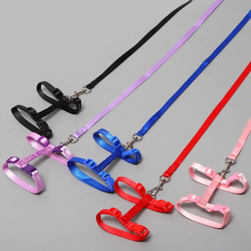 Pet Harness H Dog Cat / Tali Tuntun Hewan Anjing Kucing Musang