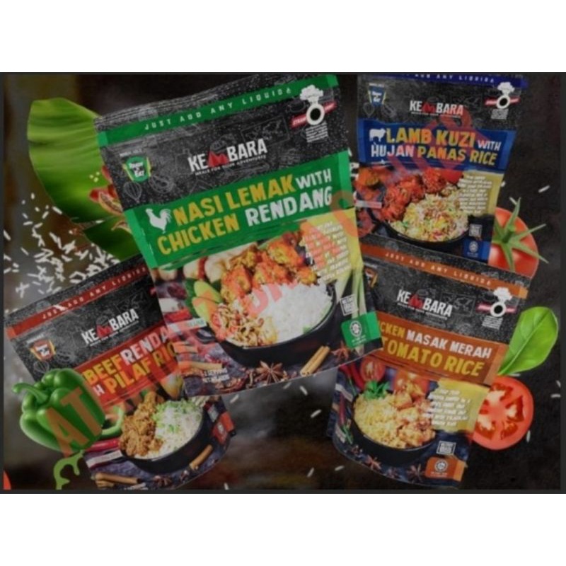 KEMBARA Biskuit Survival Indonesia Meals Ready To Eat MRE Indonesia Makanan Emergency Darurat Segara