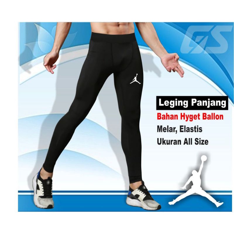 Leging olahraga badminton ahsan bawahan badminton futsal  pria wanita-jordn