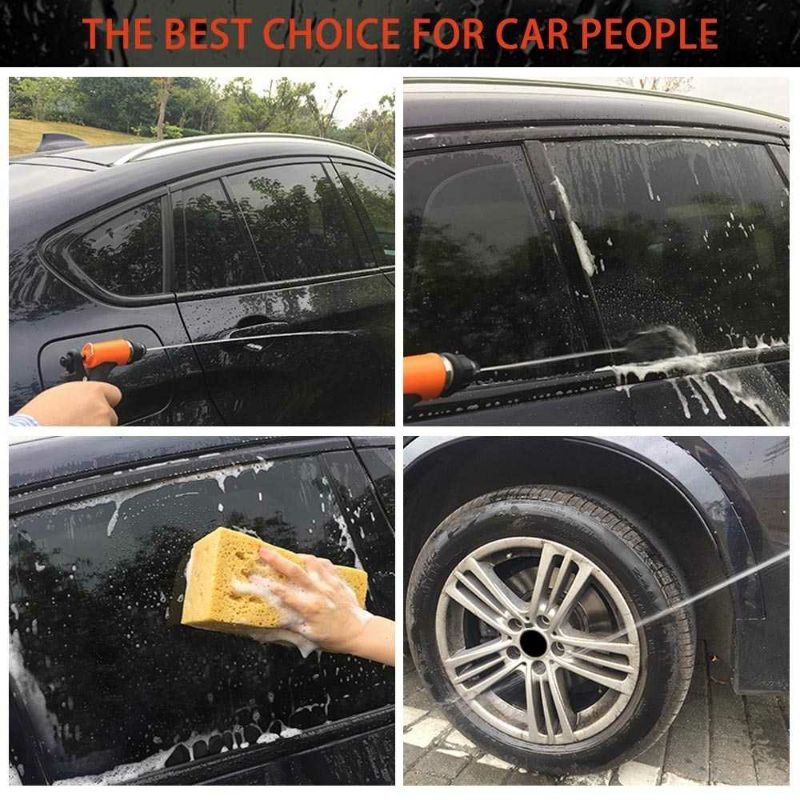 Paket Lengkap Cuci Steam Mobil Motor Murah Pompa Air 12V 100W dengan Kepala Semprotan - DP-539