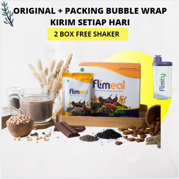 FLIMEAL 1 BOX ISI 12 BPOM HALAL MINUMAN MEAL REPLACEMENT FLIMMEAL BY FLIMTY FIBER ORIGINAL PELANGSING  DIET ORI COKLAT SUSU SACHET SACET ASLI BY SEREAL OFFICIAL SHOP DAN FLIMIL FLIMEL FLIM MEAL ORI STORE VEGAN