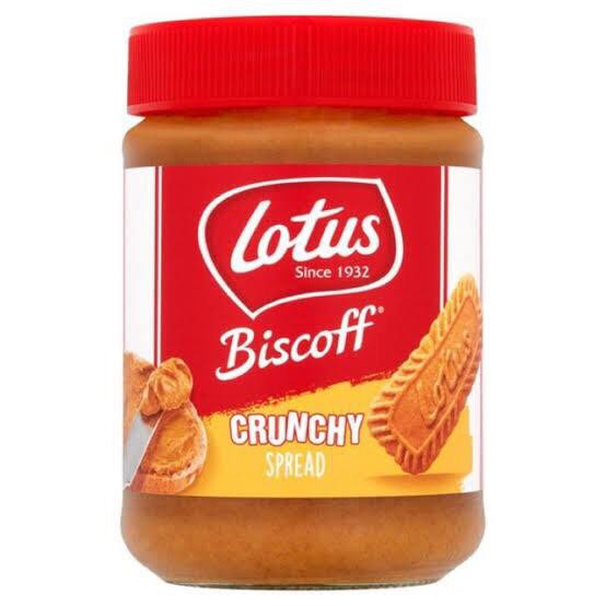 

AD Lotus Biscoff - Crunchy Spread 380 gr - Selai Biskuit Speculoos BEST BEFORE JAN 2024