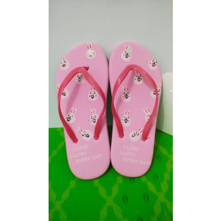 SANDAL JEPIT JELLY KELINCI CUTE