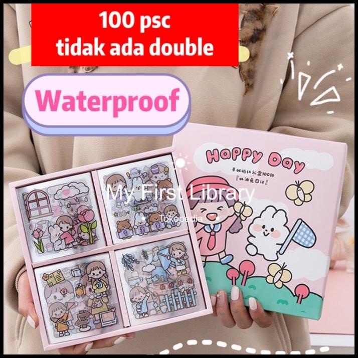 

Starlight | Sticker Lucu Diary Waterproof Gift Box Hadiah Gadis