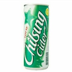 

lotte chilsung cider 250 ml / minuman berperisa lemon