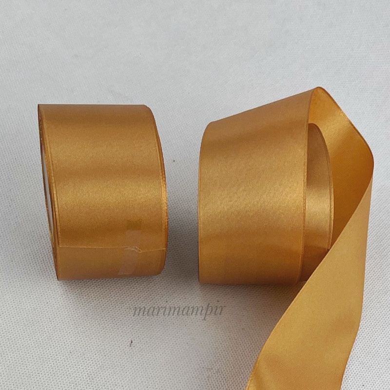 

PITA SATIN KAIN 2 INCI / 5 CM WARNA COPPER #157