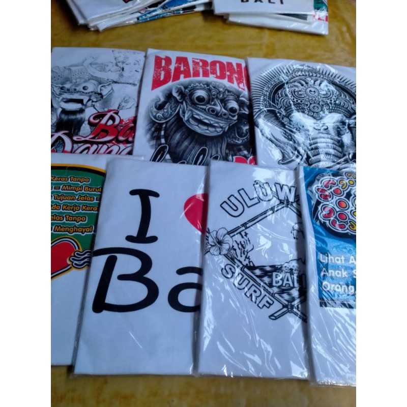 KAOS BALI (oleh-oleh khas bali)