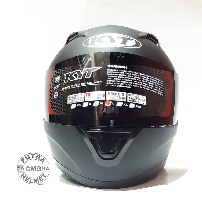 Kyt R10 Black Dof Termurah