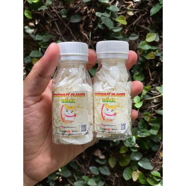 coconut flakes Snack Camilan Hamster sehat 60ml