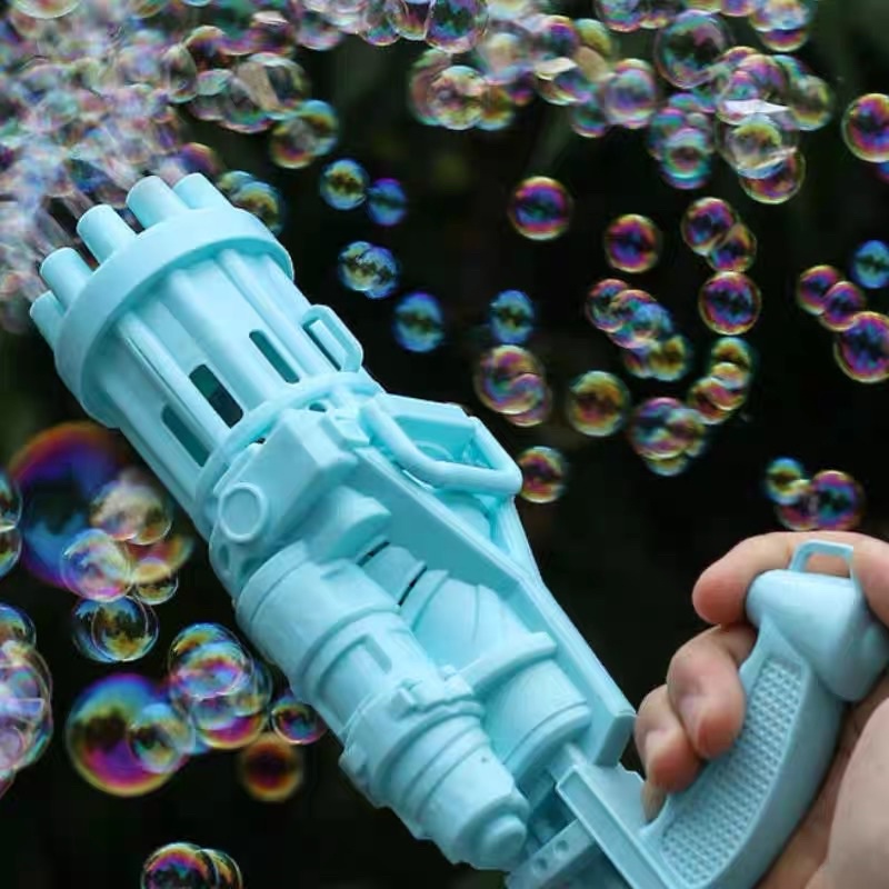 Mainan Anak Bubble Gun Pistol SH675 / Gelembung Anak Buble Gun Cairan Sabun Balon