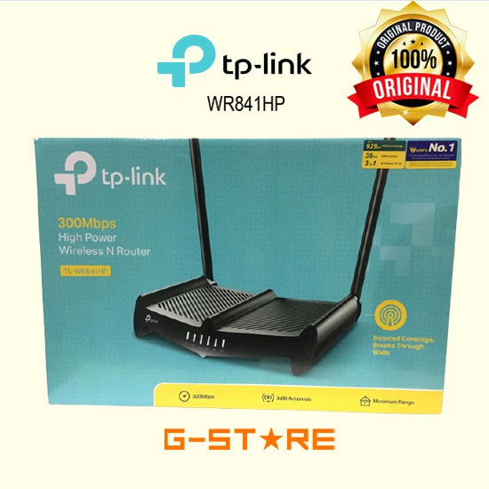 TP-Link TL-WR841HP 300Mbps High Power Wireless N Router Wifi Internet TPLINK WR841HP TL-WR841HP