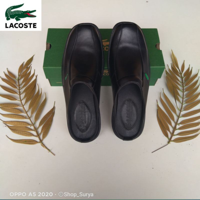 PROMO !!! Sepatu kulit LACOSTE LS. 01 ORIGINAL 100% [Sepatu Pria]