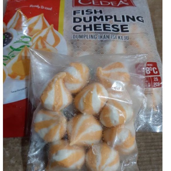 

CEDEA Fish Dumpling Cheese (Repack)Isi 10 pcs