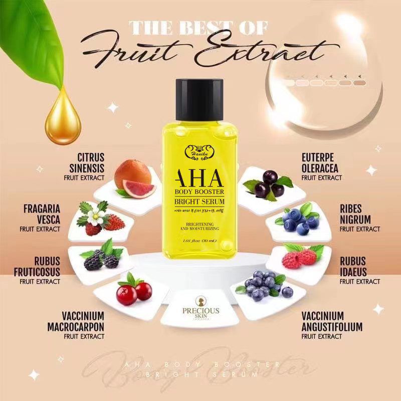 HANIKU AHA BODY BOOSTER BRIGHT SERUM / AHA BODY SERUM