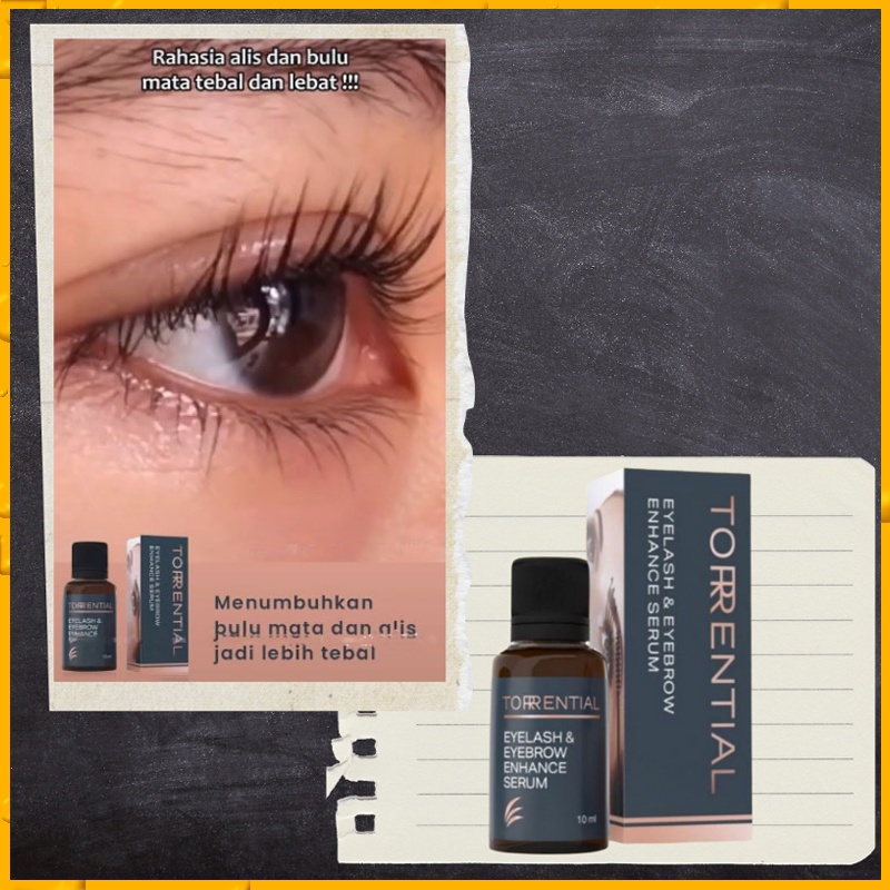 Torrential Eyelash &amp; Eyebrow Growth Serum (penumbuh bulu mata dan alis)