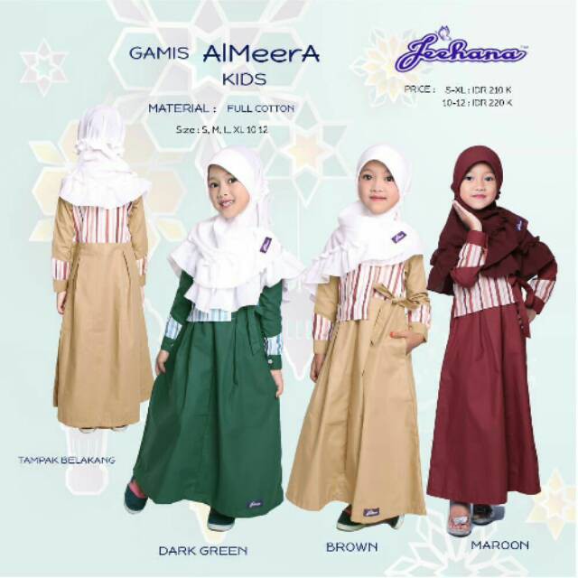 Gamis Anak Almeera
