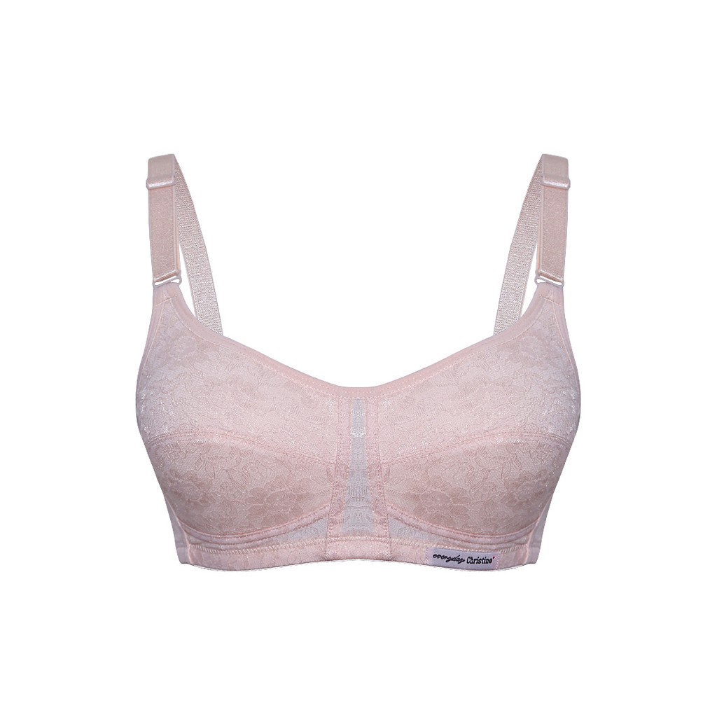 Glena by Christine Everyday Basic Bra - Cream