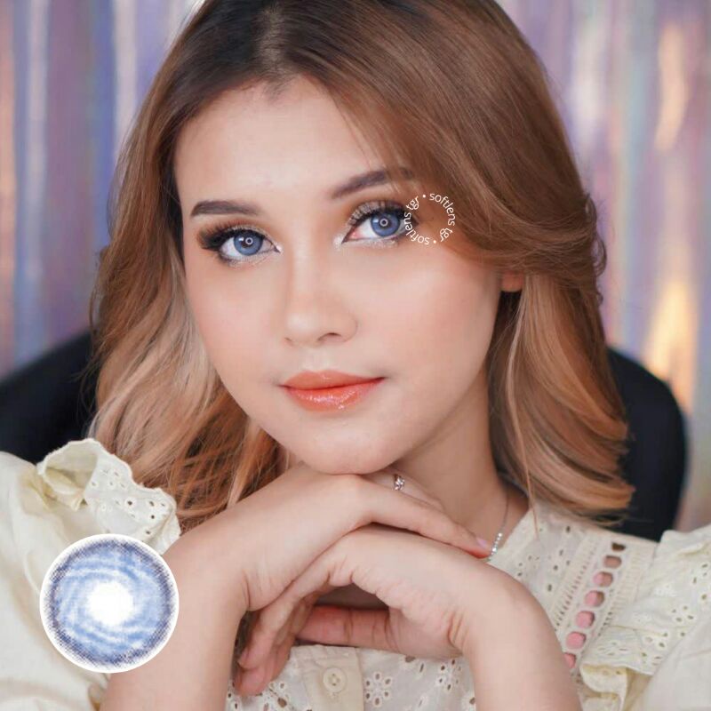 SOFTLENSTGR - TARO BLUE / DIA 14.5MM / NORMAL SD -10.00 / SOFTLENS BIRU / SOFTLENS NORING / SOFTLENS