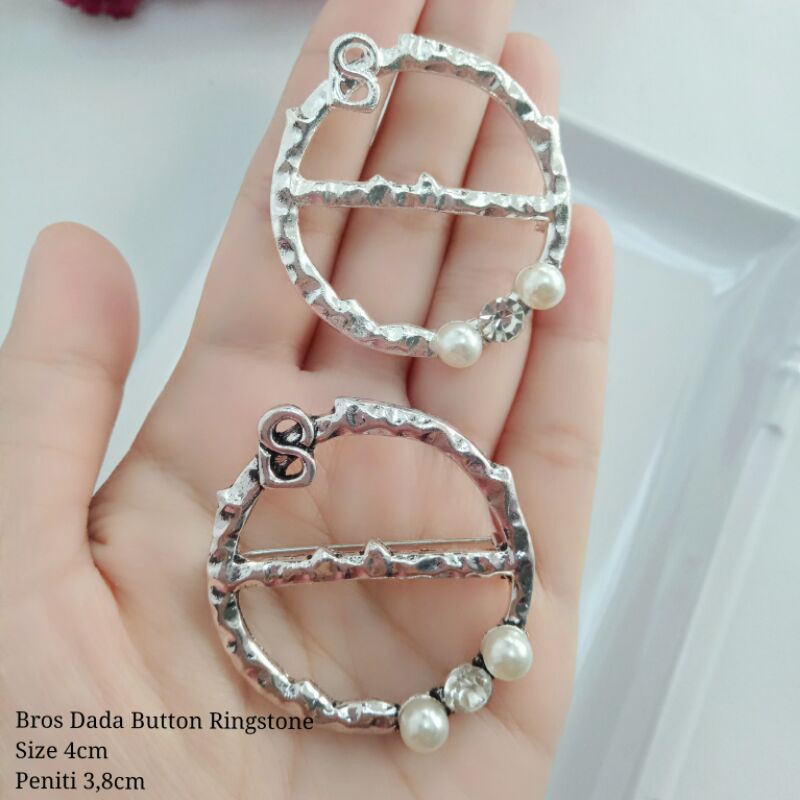 BROS BUTTONSCARVES KW (PART 3) BROS B-RSt slvr/blacksilver