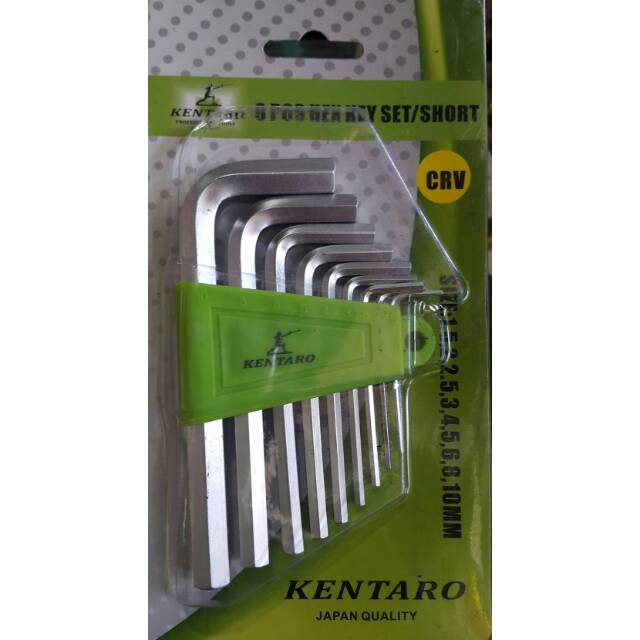 Kunci L kentaro pendek