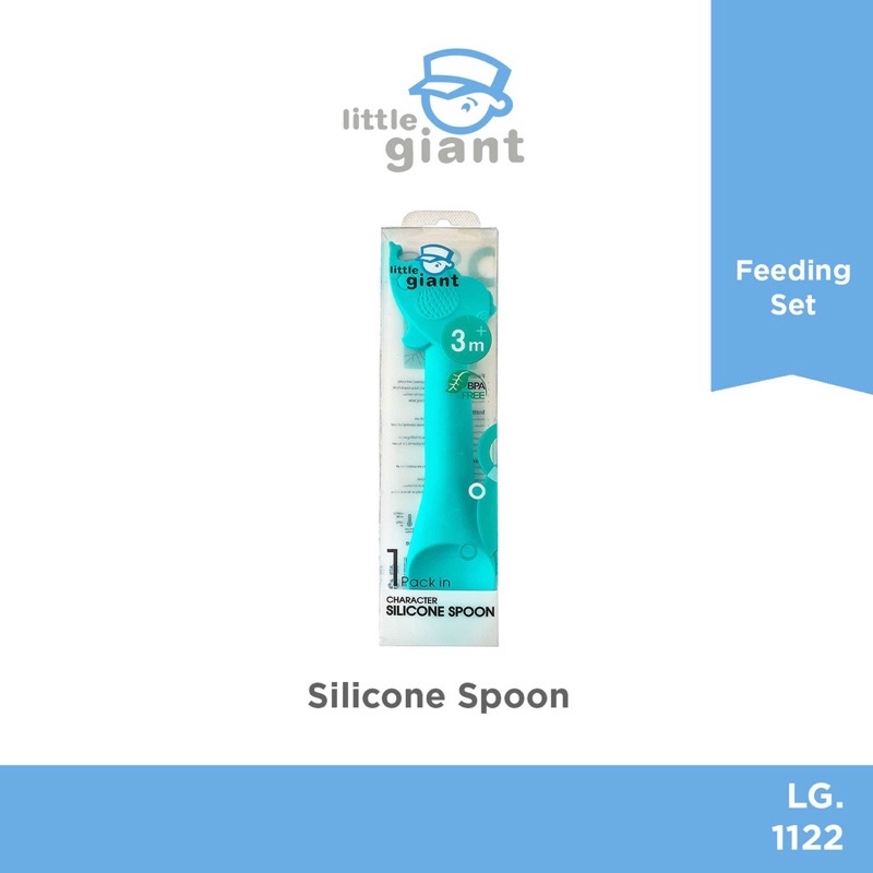 Little Giant Silicone Character Spoon - Sendok bayi Silikon