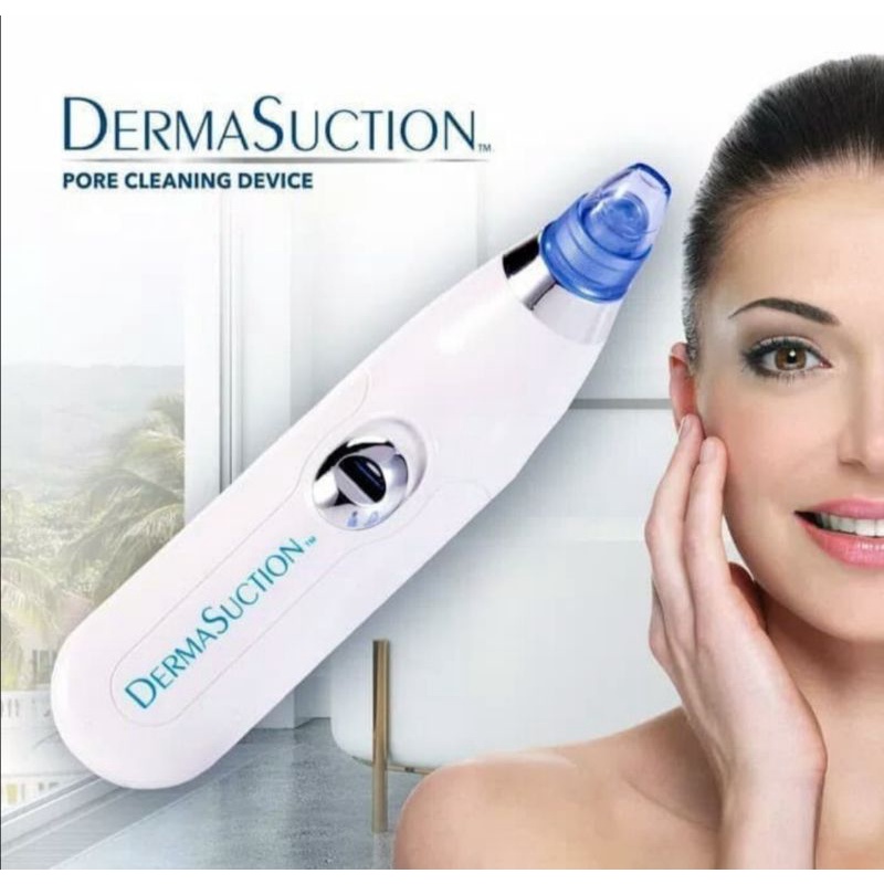 Alat vacuum action pembersih komedo DermaSuction alat penyedot komedo