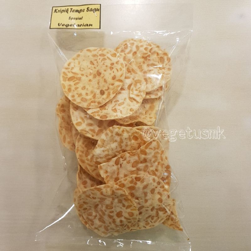 

Keripik Tempe Sagu Vegetarian