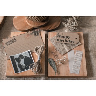 DIY Gift Packaging Kotak / Kado / Hadiah Rustic Aesthetic ...