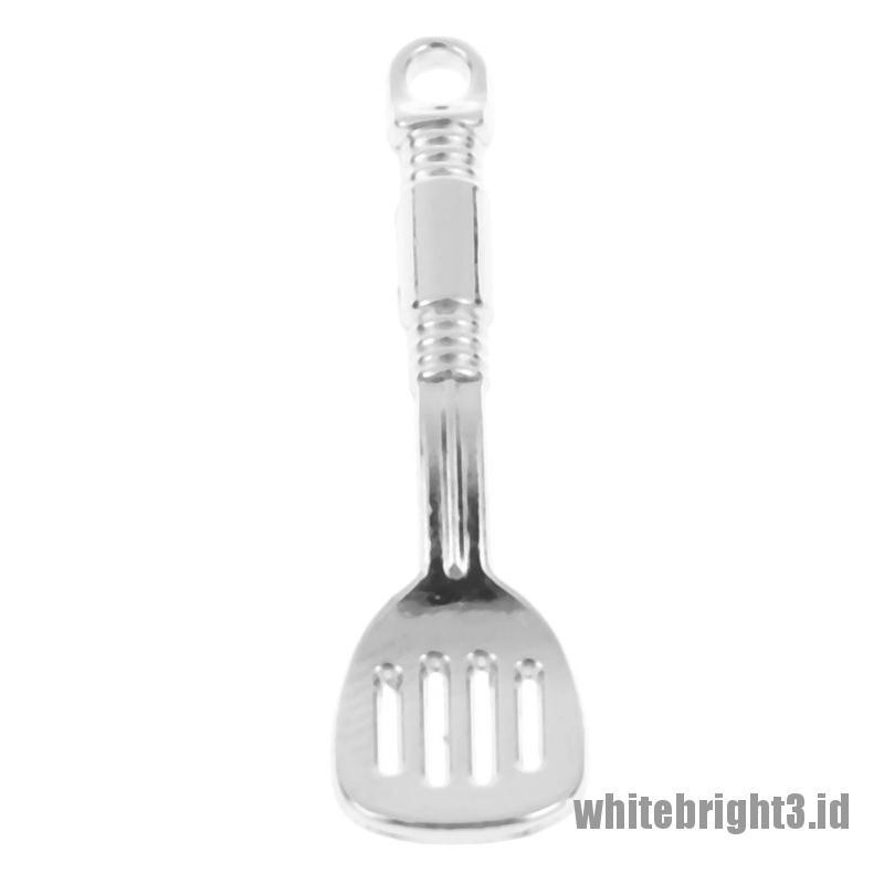 (white3) 5pcs / set Miniatur Peralatan Masak Skala 1: 12 Untuk Rumah Boneka