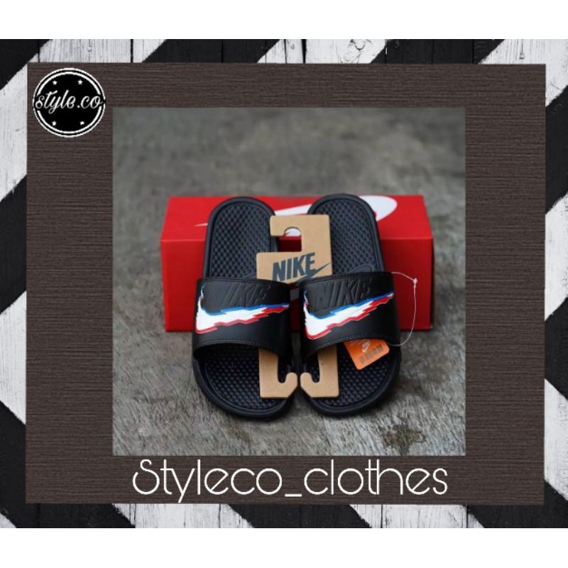 SANDAL NIKE BENASSI RED- SANDAL PRIA TERMURAH - NIKE ORIGINAL - SANDAL NIKE ORIGINAL - SANDAL WANITA