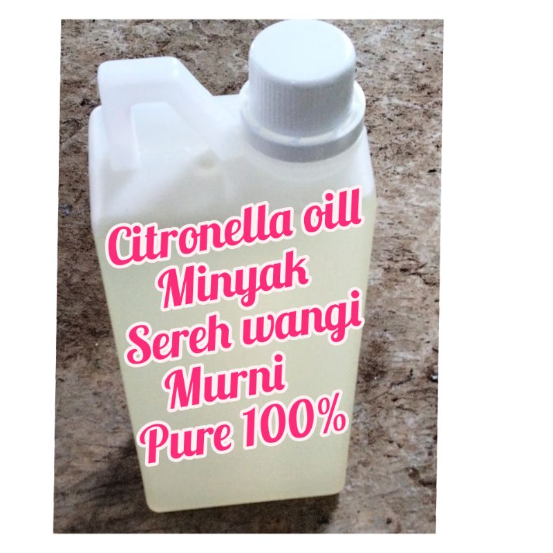 citronella oil /minyak sereh wangi 500&amp;1000mll