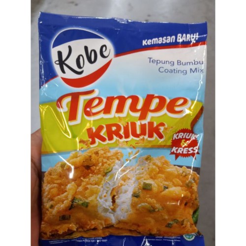 

KOBE BUMBU TEPUNG TEMPE KRIUK/TEMPE GORENG BUMBU DAPUR 200GR