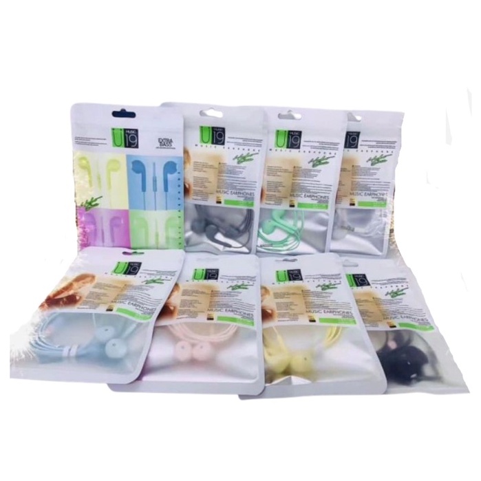 U19 Macaron 3.5MM Wired Earphones Hifi Stereo Headphone Earphone